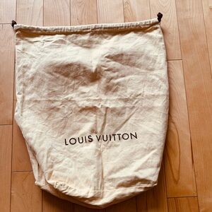 Authentic lv dust bag